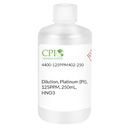 Platinum (Pt), 125 µg/mL, HNO3, 250 mL