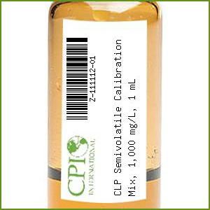 CLP Semivolatile Calibration Mix, 1,000 mg/L, 1 mL