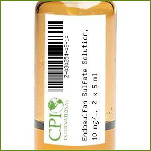 Endosulfan Sulfate Solution, 10 mg/L, 2 x 5 mL