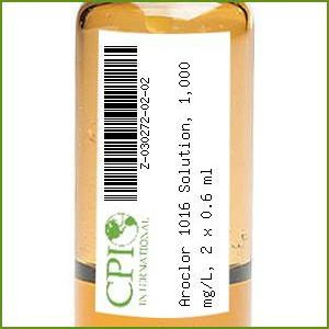 Aroclor 1016 Solution, 1,000 mg/L, 2 x 0.6 mL