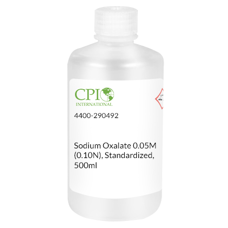 Sodium Oxalate 0.05M (0.10N), Standardized