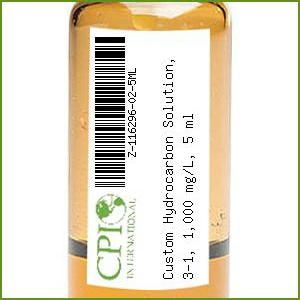 Custom Hydrocarbon Solution, 3-1, 1,000 mg/L