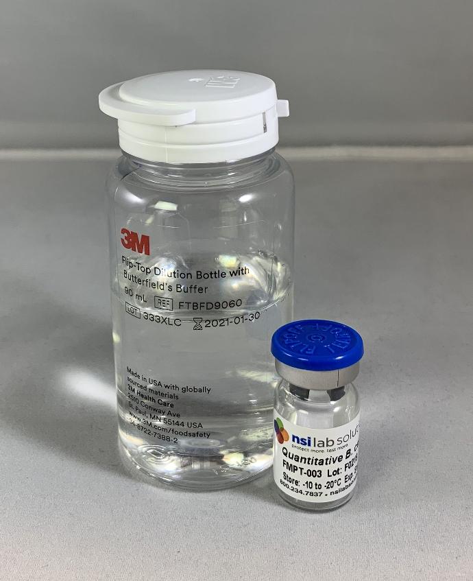 Quantitative B.cereus Buffer Matrix