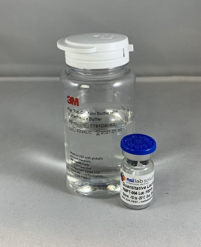 Quantitative Lactic Acid Bacteria Buffer Matrix