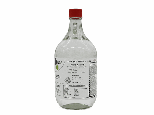 Nitric Acid, ACS Grade, 2.5L