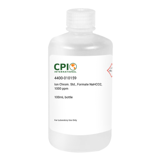 Ion Chrom. Std., Formate NaHCO2, 1000 ppm, 100 mL