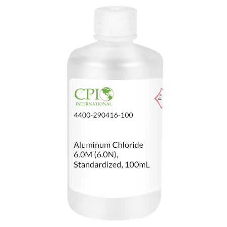 Aluminum Chloride 6.0M (6.0N), Standardized