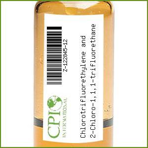 Chlorotrifluorethylene and 2-Chloro-1,1,1-trifluorethane Solution