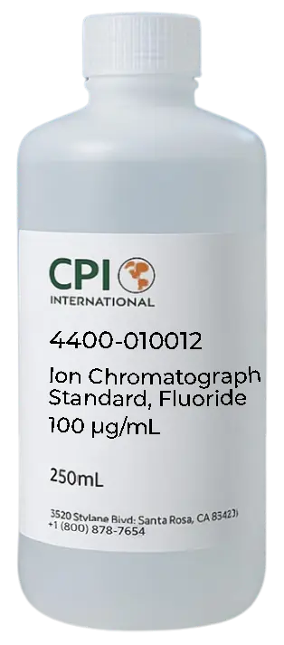Ion Chromatography Standard, Fluoride