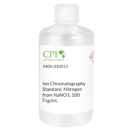 Ion Chromatography Standard, Nitrogen from NaNO3