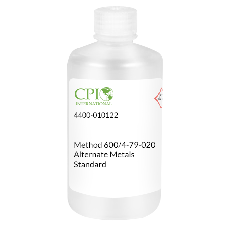 Method 600/4-79-020 Alternate Metals Standard, HNO3, 500 mL