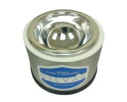 0.17Ltr. WideTop-Shallow Stainless Steel Cased Dewar Flask