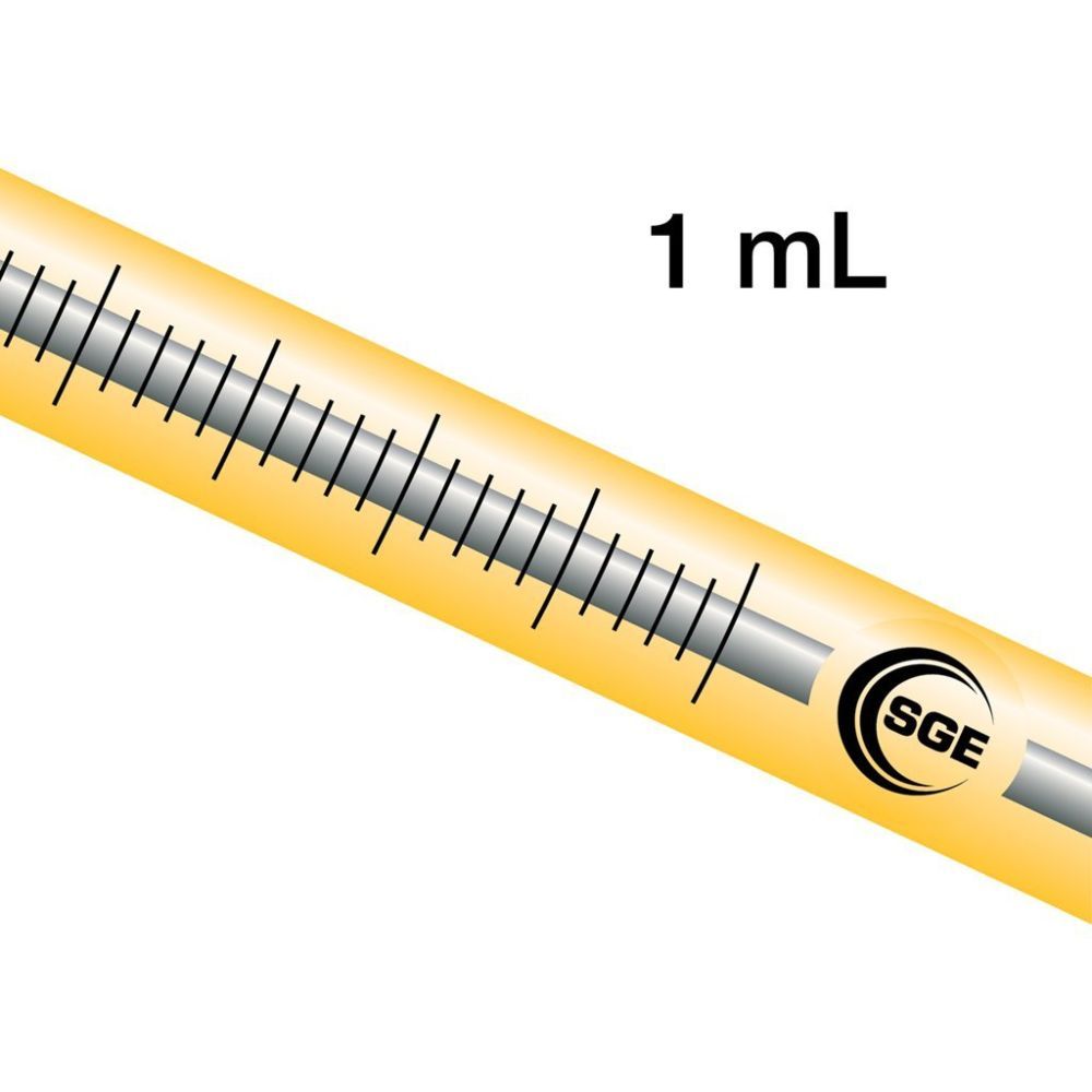 1 mL Fixed Needle CTC RTC Autosampler & Thermo RSH Headspace Syringe with Energized Gas Tight Plunger and 6.5cm 0.63mm OD (23 gauge), Side-Hole Needle