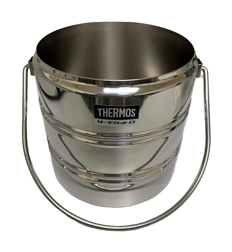 1Ltr. All-stainless Steel Dewar Flask (Wide mouth) with handle