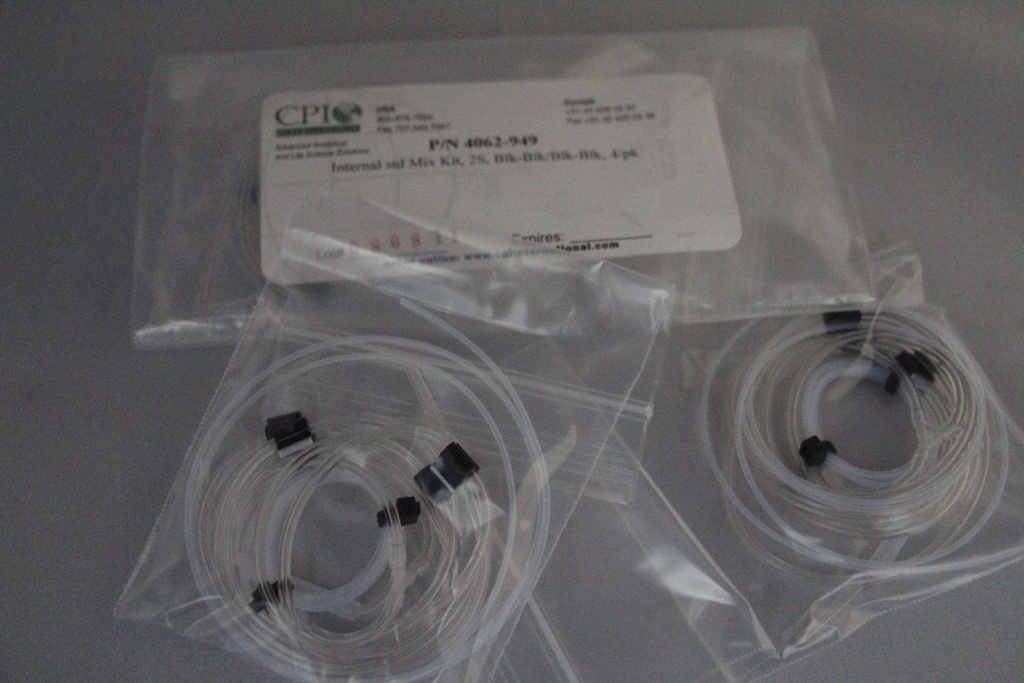 2-Stop Internal Mixing Kit, blk-blk / blk-blk, 4 Pack