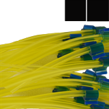 2-Stop Solvent Resistant Pump Tubing, blk-blk, 0.76 mm, 12 Pack 