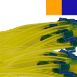 2-Stop Solvent Resistant Pump Tubing, org-blu, 0.13 mm, 12 Pack 