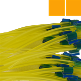 2-Stop Solvent Resistant Pump Tubing, org-org, 0.89 mm, 12 Pack 