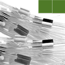 2-Stop Standard PVC Pump Tubing, grn-grn, 1.85 mm, 12 Pack 