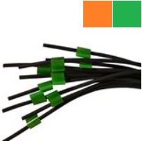 2-Stop Viton Pump Tubing, org-grn, 0.38 mm, 12 Pack 