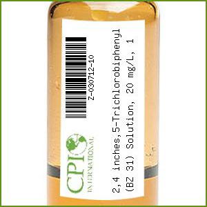 2,4 ',5-Trichlorobiphenyl (BZ# 31) Solution, 20 mg/L, 1 ml