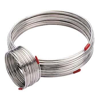 Stainless steel tubing, 1/16" OD x 0.8 mm ID, 2m length