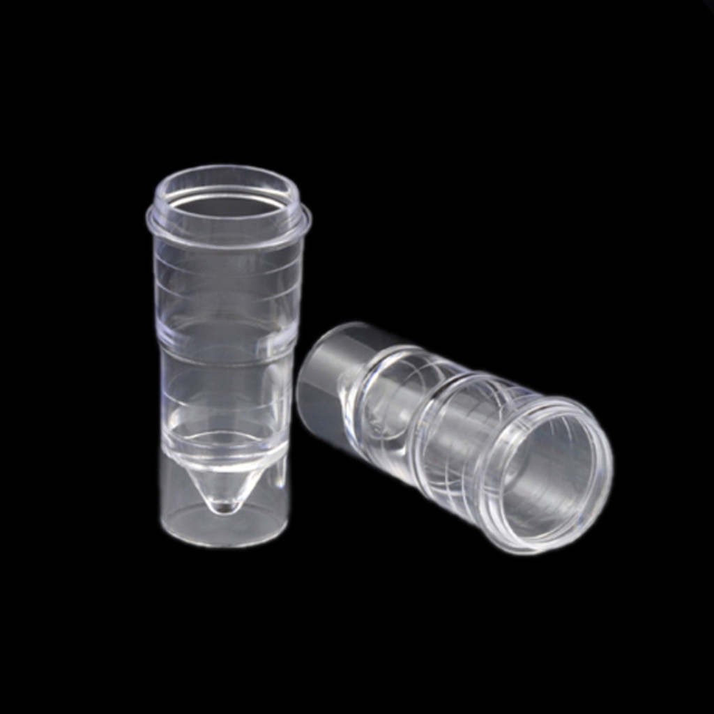 3 - 4 mL Polystyrene Conical Bottom, 1000 pack