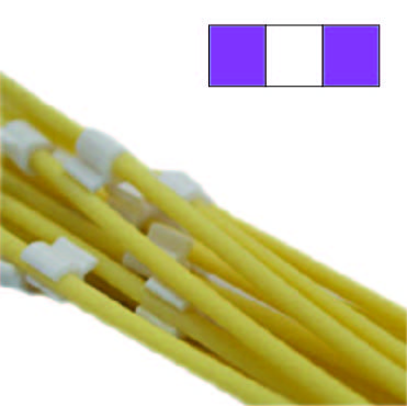 3-Stop Solvent Resistant Pump Tubing, pur-wht-pur, 2.79 mm, 12 Pack 