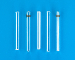 350µL Glass Flat Bottom Insert w/ID Ring, 6x31mm, 1000/pk