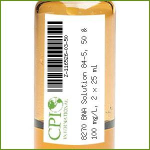 8270 BNA Solution 84-5, 50 & 100 mg/L, 2 x 25 mL