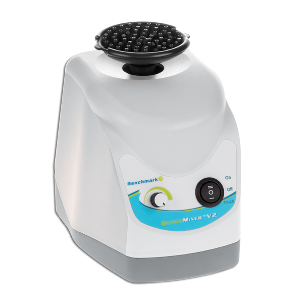 BenchMixer V2™ Vortex Mixer with flip top cup head and new counter balance, 115V