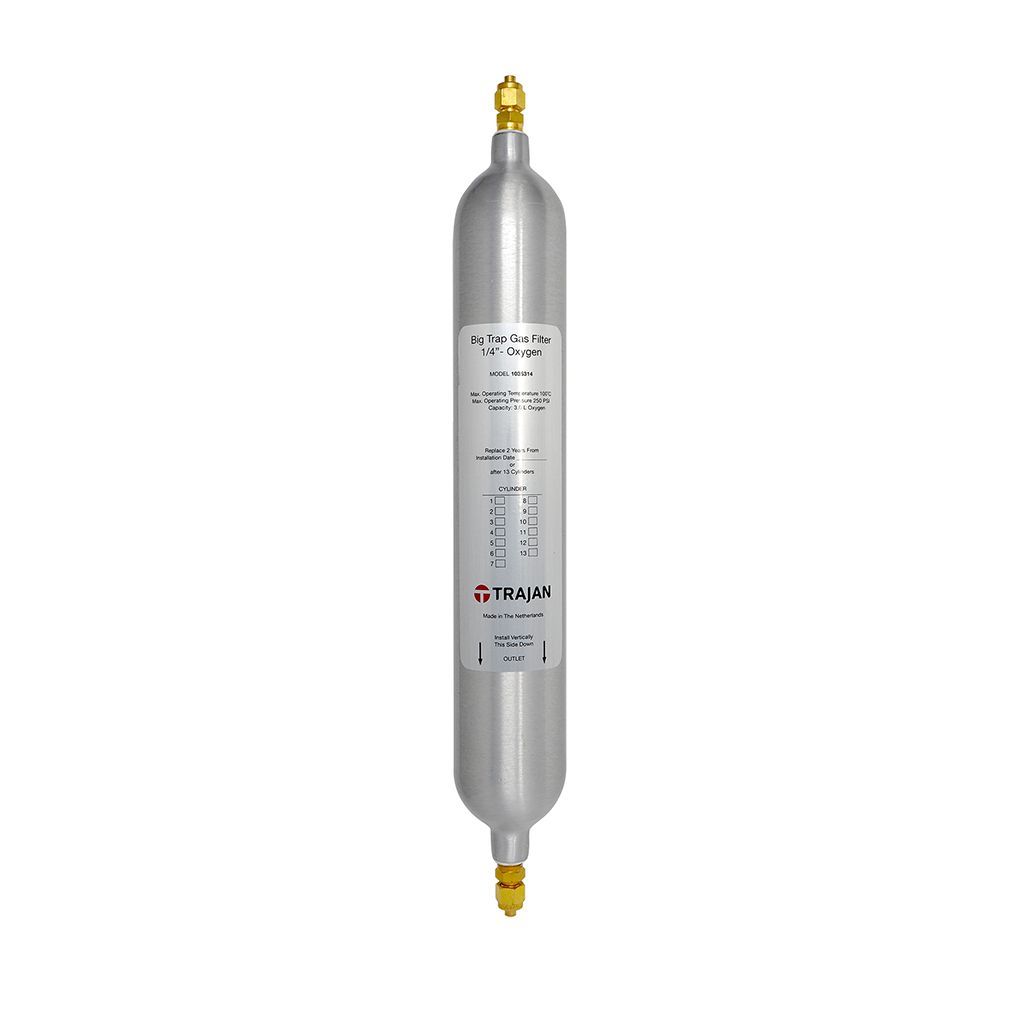 Big Trap gas filter 1/4" - Oxygen