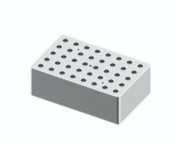 Block, used for 0.5mL tubes, 40 holes