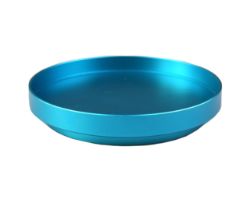 Carrying plate for quarter pie reaction blocks