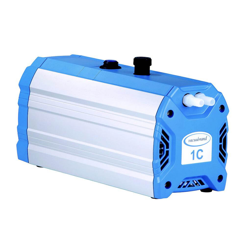 Chemistry-design Vacuum diaphragm pump MZ1C, 12 mbar, 100-120V/50-60Hz, US Plug