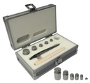 Class E2, Calibration set for Analytical Balances, 6 pcs: 1x100mg, 1x10g, 2x20g, 1x50g, 1x100g