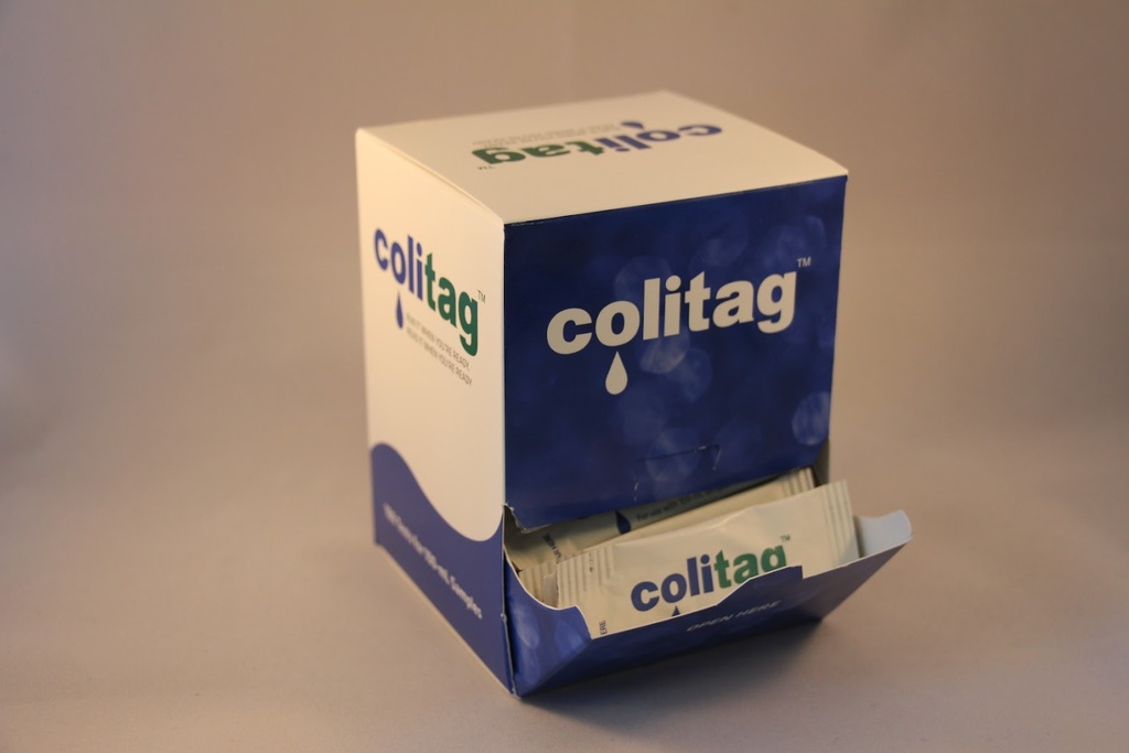 Colitag Test Kit, P/A, 100mL format, 100/pk