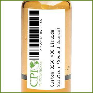 Custom 8260 VOC Liquids Solution (Second Source), 66-2, 10,000 & 20,000, 2 x 0.6 mL