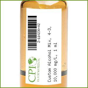 Custom Alcohol Mix, 4-3, 10,000 mg/L, 1 ml