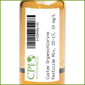 Custom Organochlorine Pesticide Mix, 22-17, 10 mg/L, 5 mL
