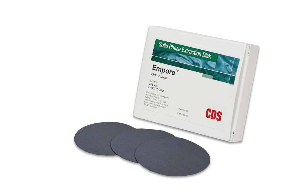 Empore Carbon SPE Disks, 47mm, 20/pk