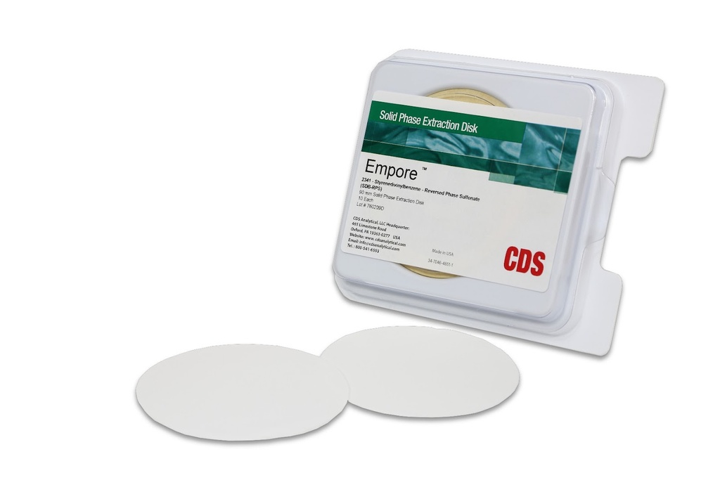 Empore SDB-RP SPE Disks, 90mm, 10/pk
