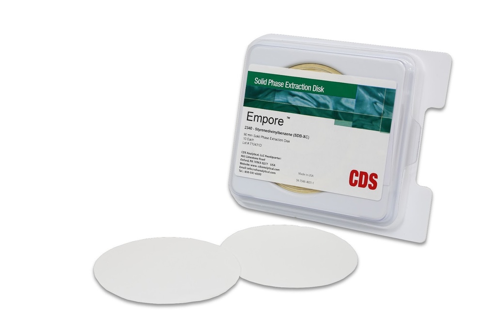Empore SDB-XC SPE Disks, 90mm, 30/pk