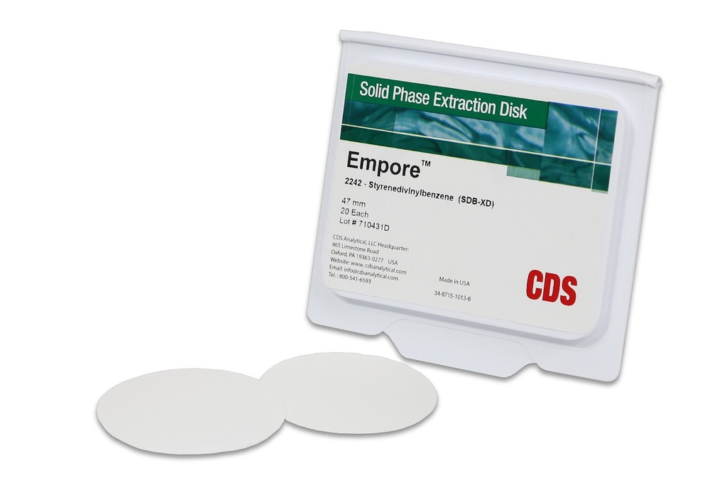 Empore SDB-XD SPE Disks, 47mm, 60/pk