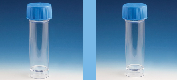 Empty 2mL Conical QuEChERS Tube w/ Cap, 100/pk