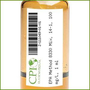 EPA Method 8330 Mix, 14-1, 100 mg/L, 1 mL