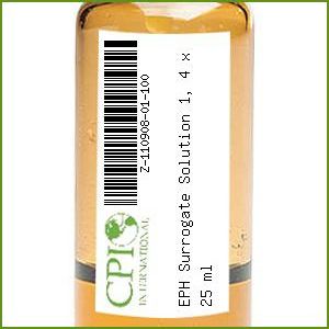 EPH Surrogate Solution #1, 4 x 25 mL