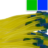 Flared 2-Stop Solvent Resistant Pump Tubing, blu-grn, 1.75 mm, 12 Pack 