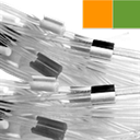 Flared 2-Stop Standard PVC Pump Tubing, org-grn, 0.38 mm, 12 Pack 