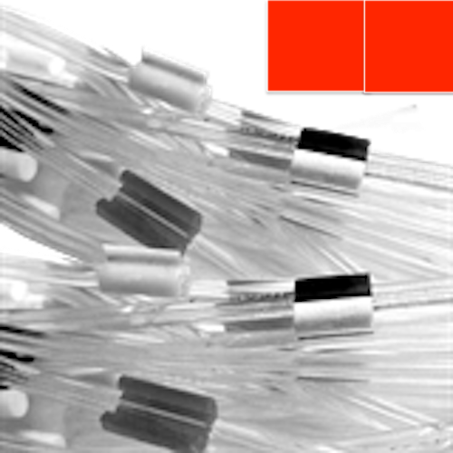 Flared 2-Stop Standard PVC Pump Tubing, red-red, 1.14 mm, 12 Pack 